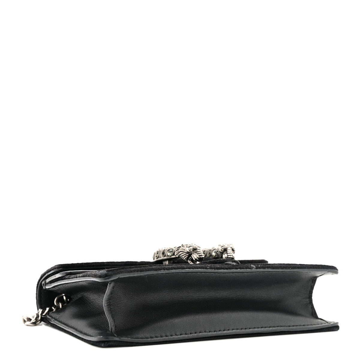 Velvet Super Mini Dionysus Shoulder Bag Black