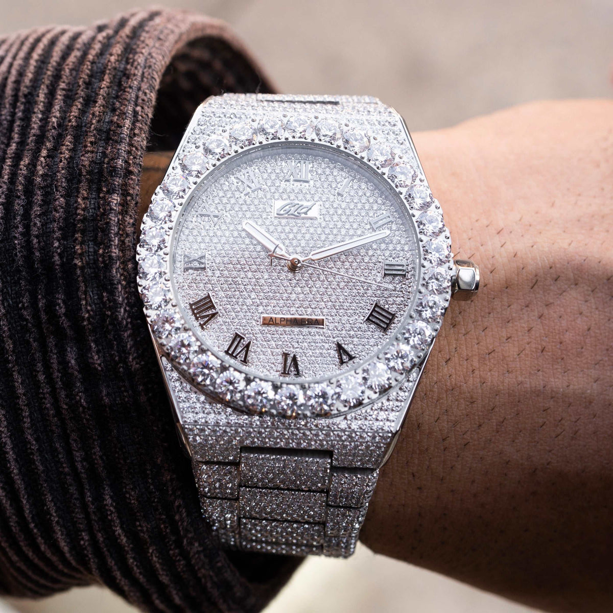 42MM Fully Iced Moissanite Alpha Era? 316