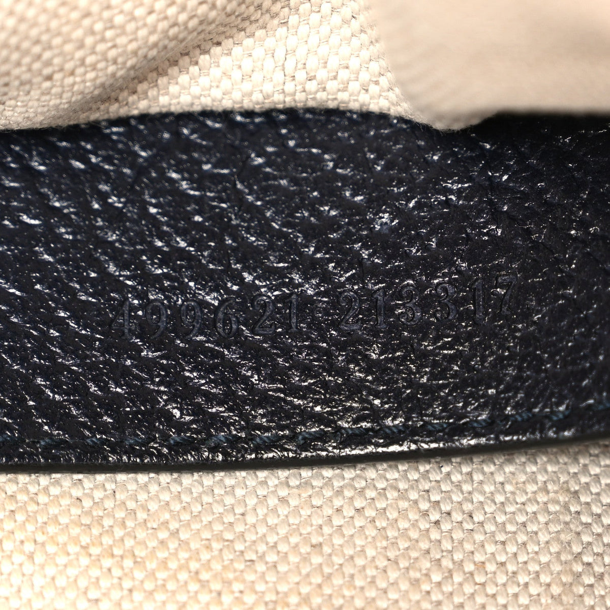 GG Supreme Monogram Textured Dollar Calfskin Web Small Ophidia Dome Shoulder Bag Beige Blue