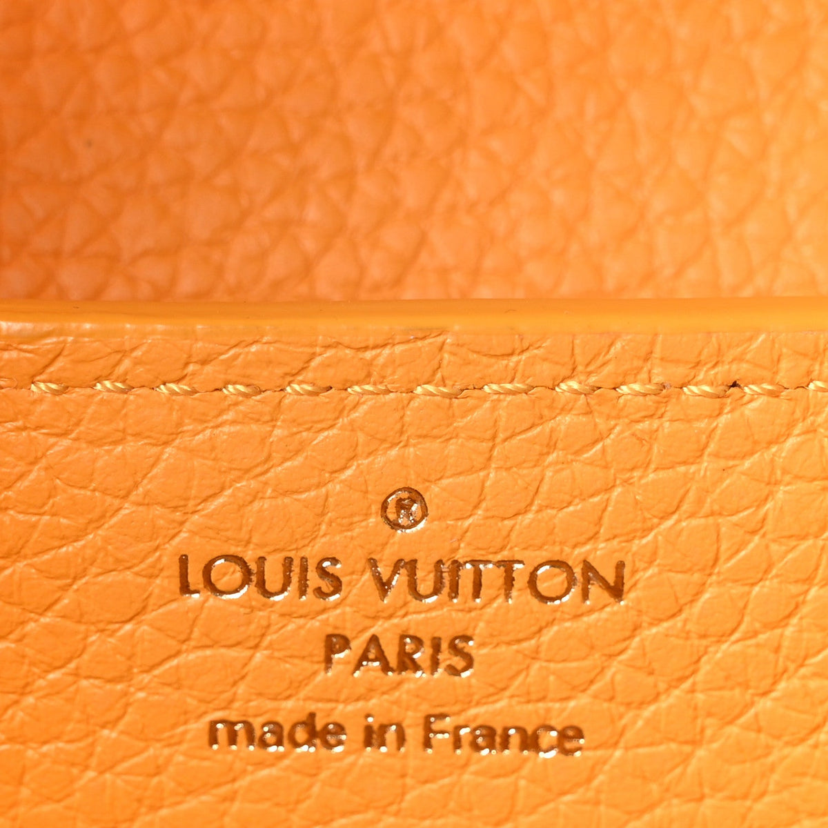 Taurillon Mini Capucines Sunbeam Yellow