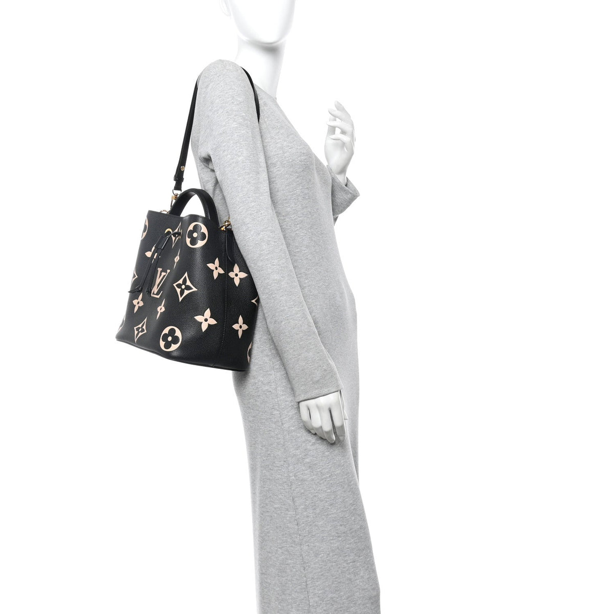Empreinte Monogram Giant Neonoe MM Black Beige