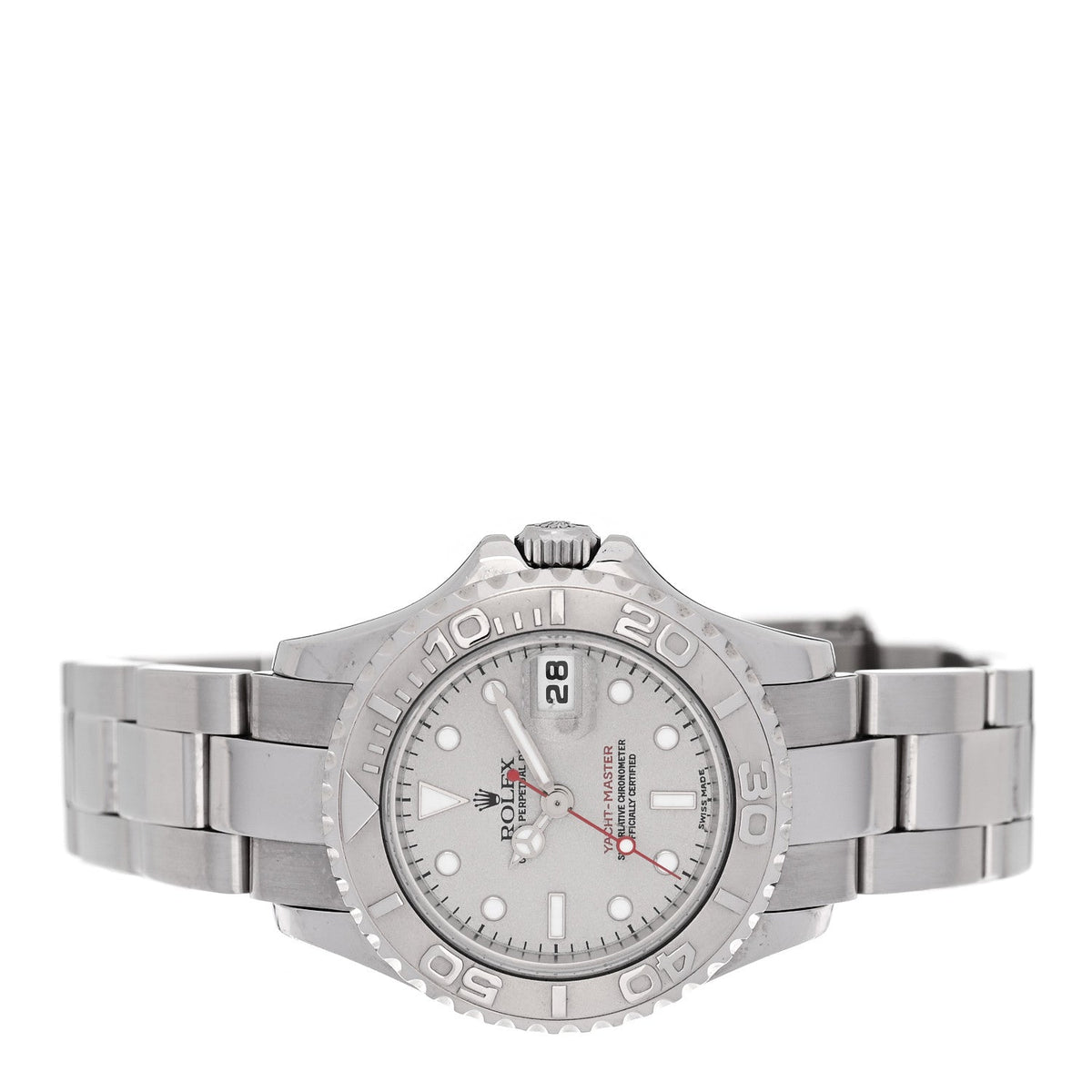 Stainless Steel Platinum 29mm Yacht-Master Watch Silver 169622