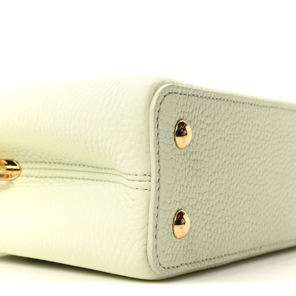 LV X TM Taurillon Mini Capucines Green