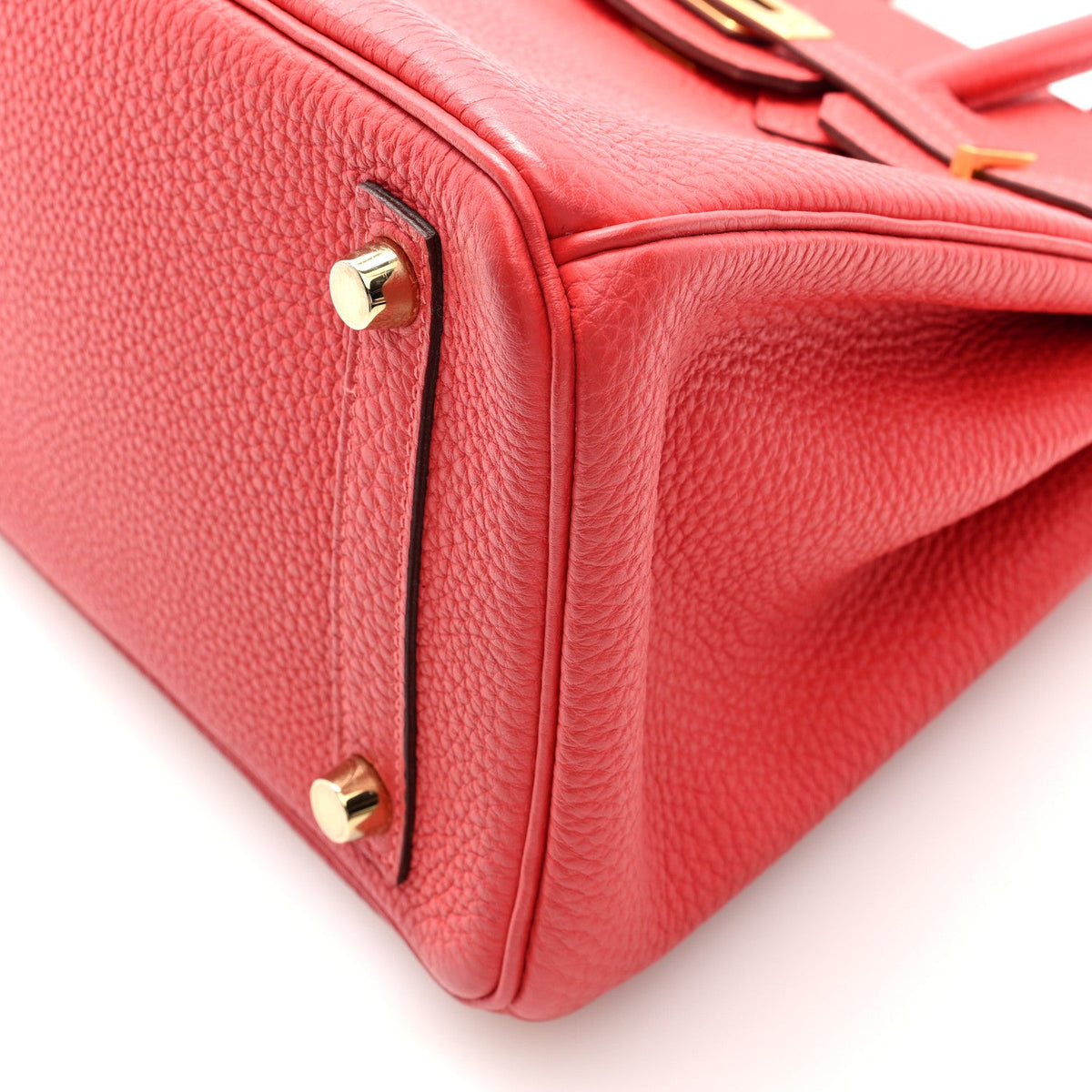 Togo Birkin 25 Rouge Pivoine