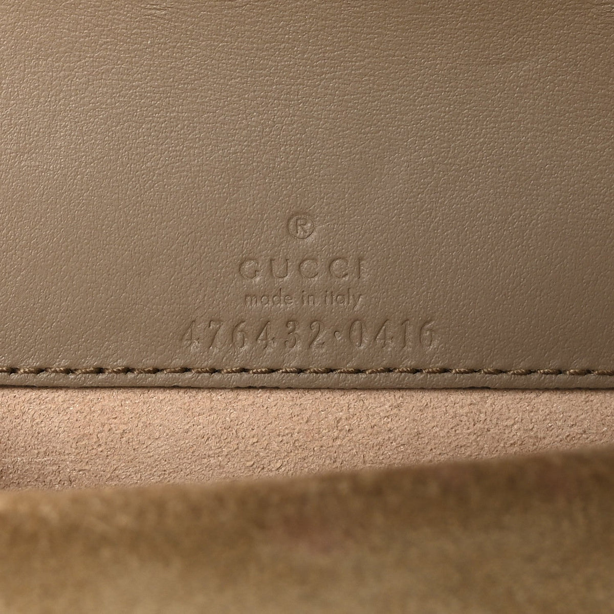GG Supreme Monogram Super Mini Dionysus Shoulder Bag Taupe