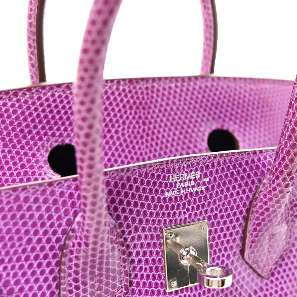 Lizard Birkin 25 Violet