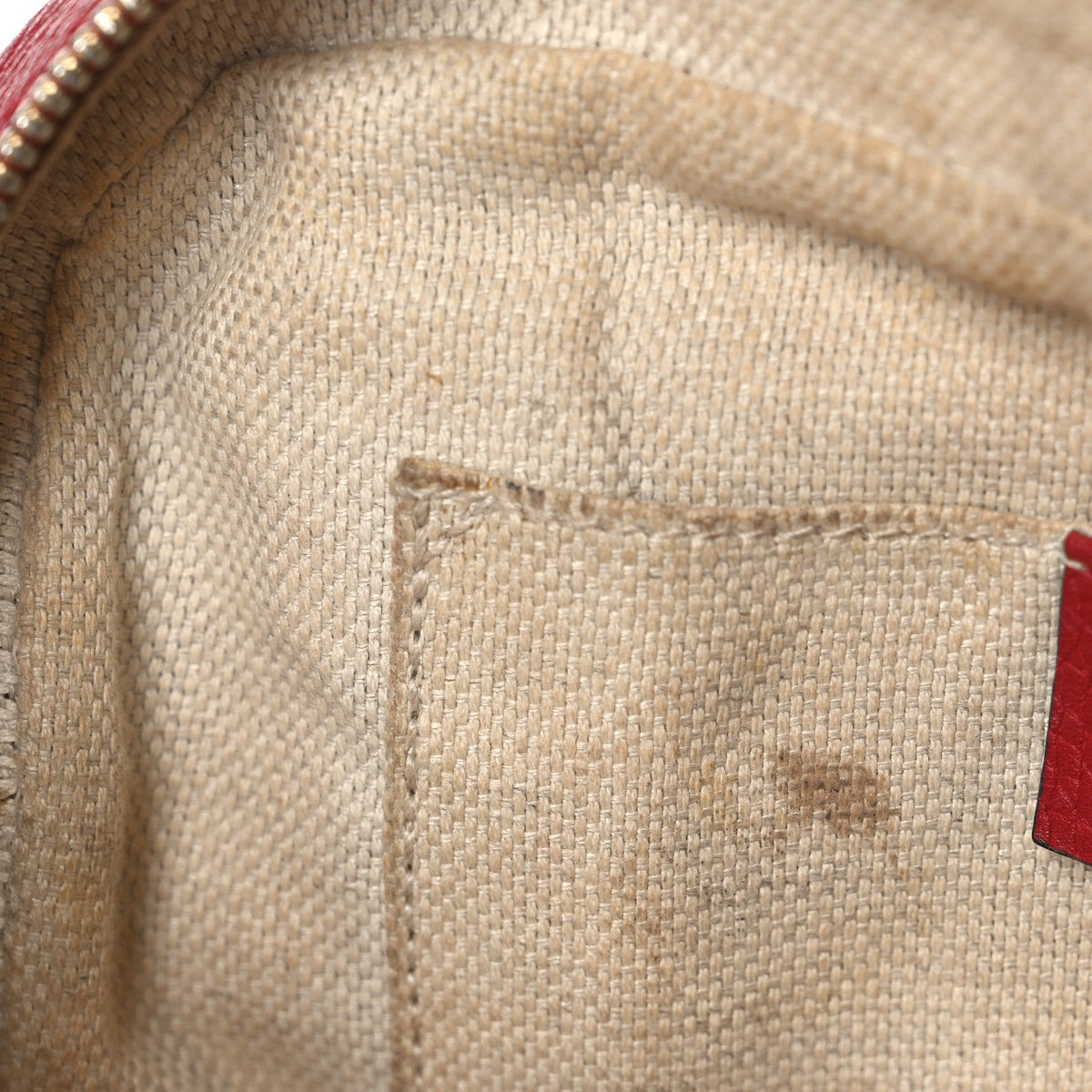Pebbled Calfskin Small Soho Disco Bag Vibrant Red