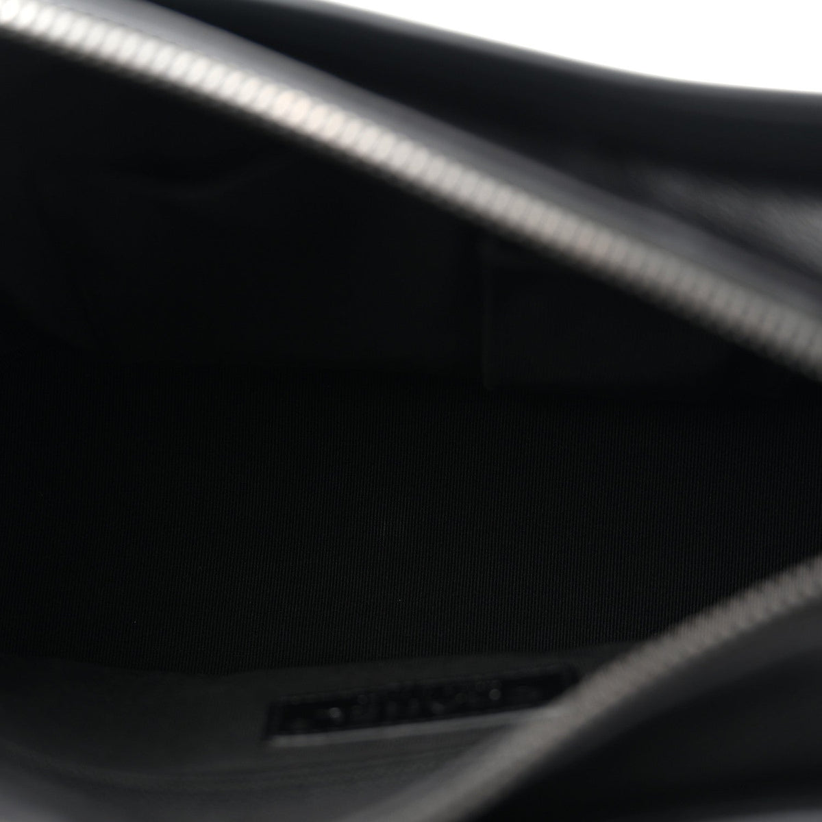 Aged Calfskin Quilted Small Gabrielle Hobo So Black
