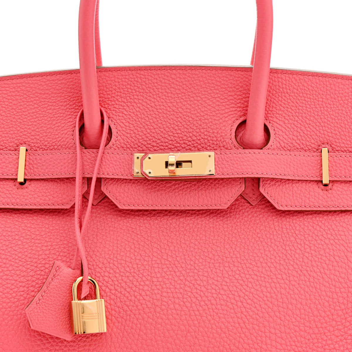 Togo Birkin 35 Rose Lipstick