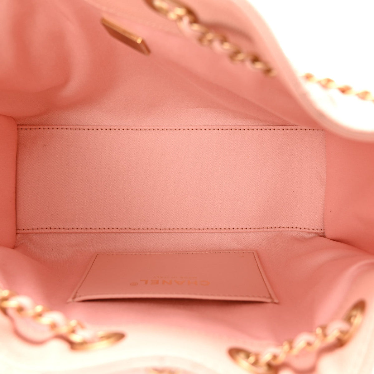 Caviar Quilted Mini Chanel 25 Handbag Light Pink