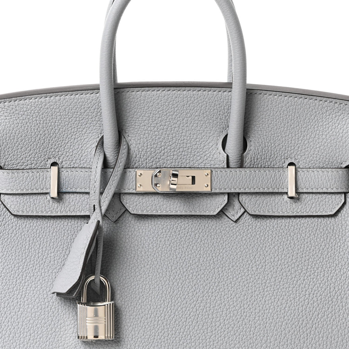 Togo Birkin 25 Gris Pantin