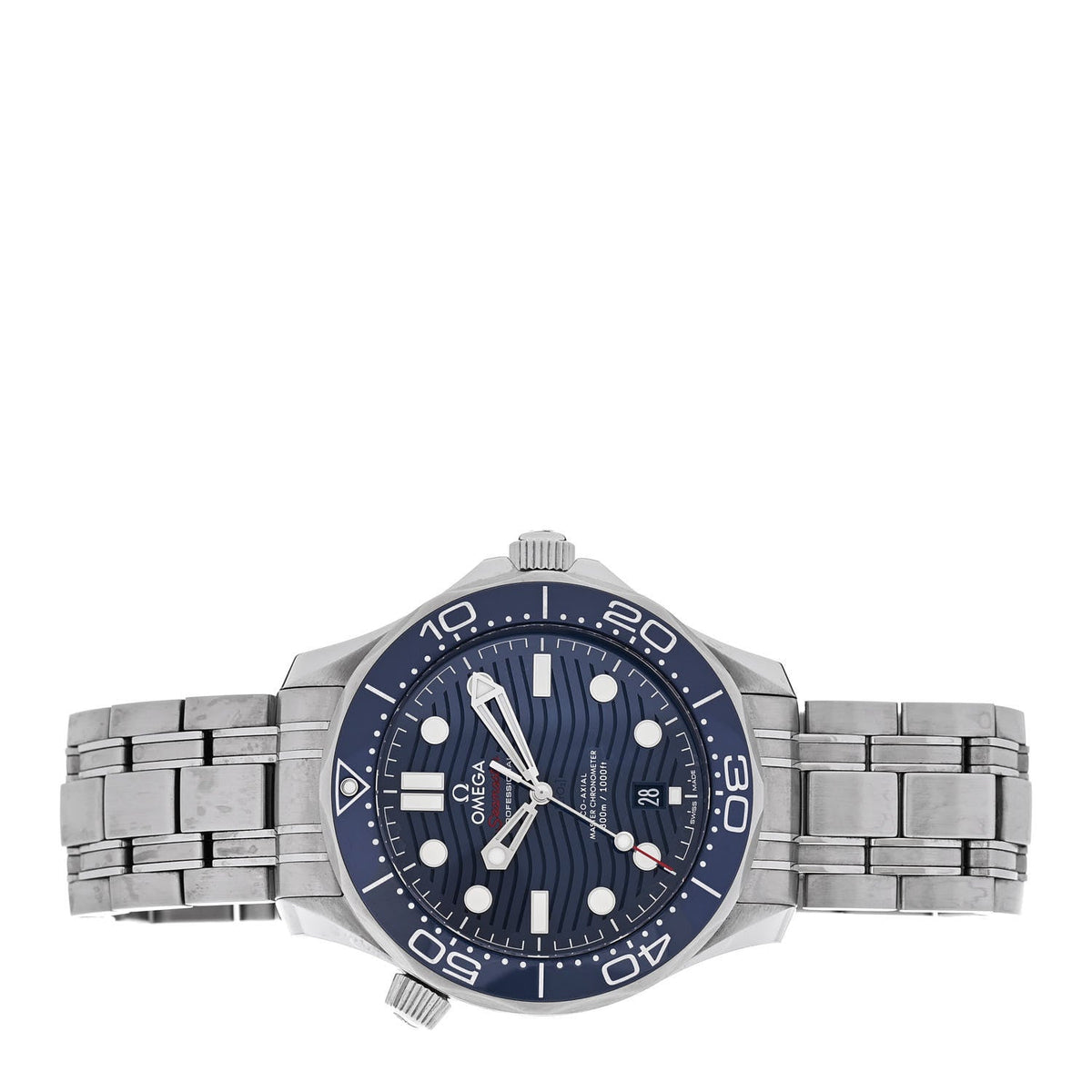 Stainless Steel 42mm Seamaster Diver 300M Automatic Watch Blue 210.30.42.20.03.001
