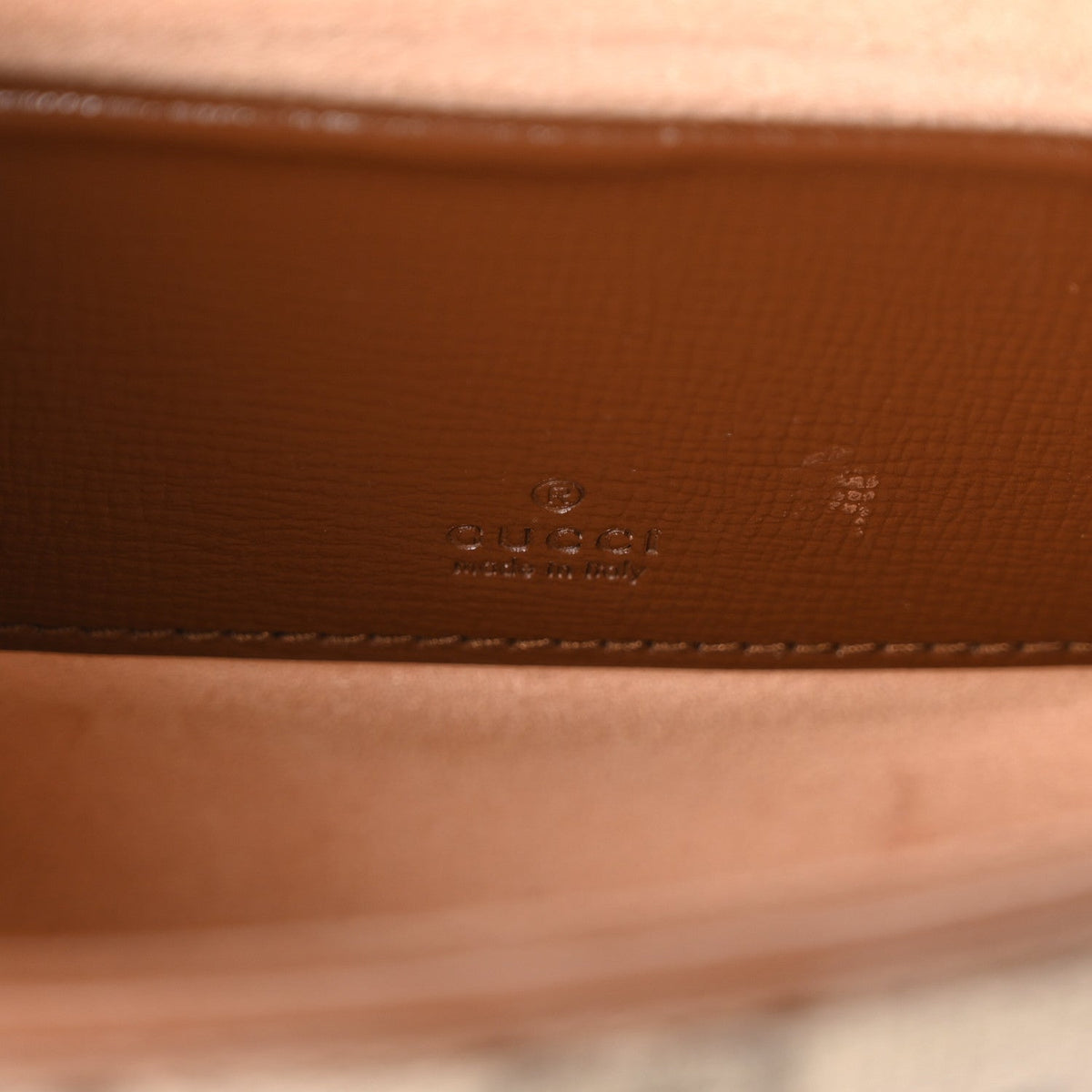 GG Supreme Monogram Azalea Calfskin Web Mini Jackie 1961 Hobo Beige Ebony Brown Sugar