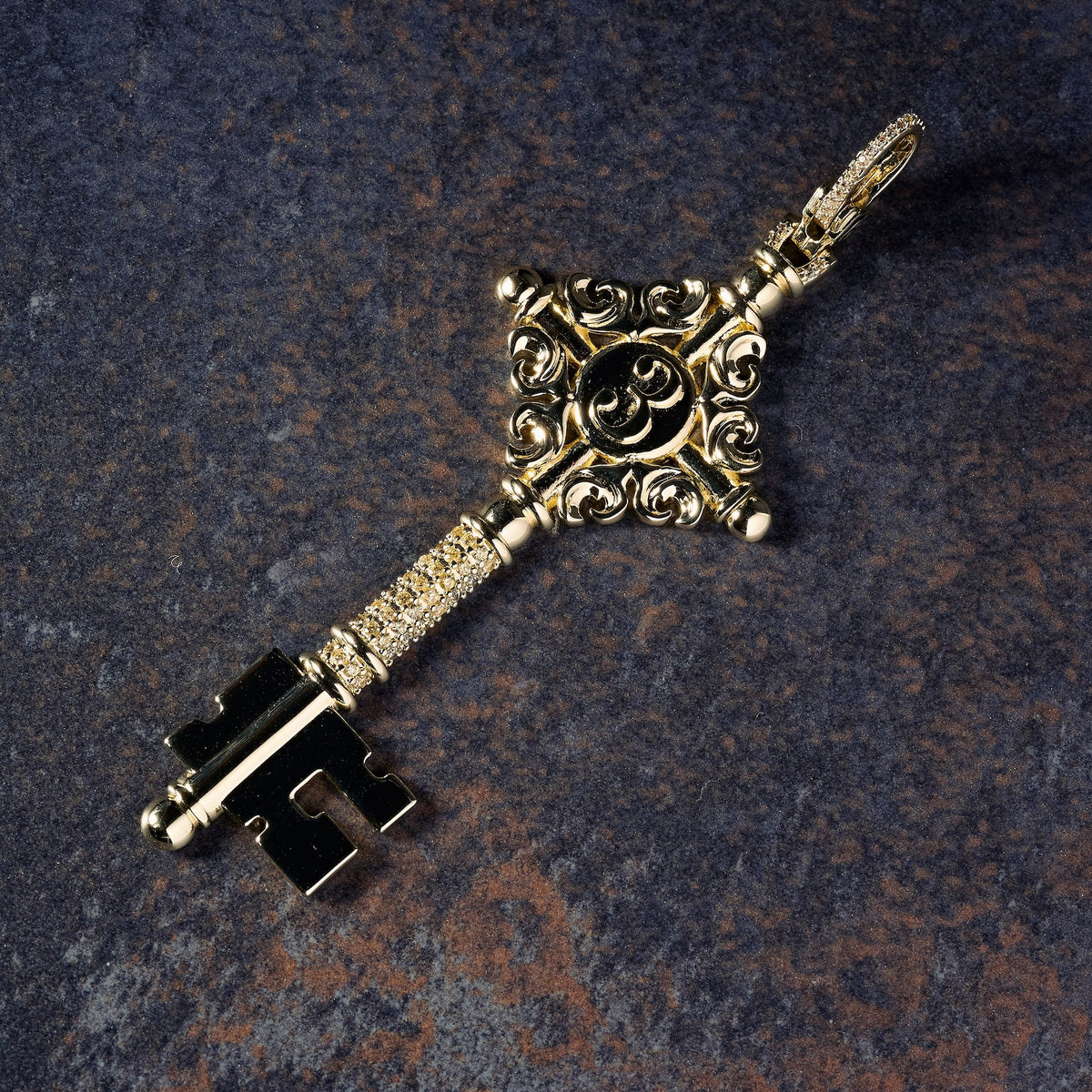GLD X Bloody Osiris Moissanite Carabiner + Key Clip On Bundle