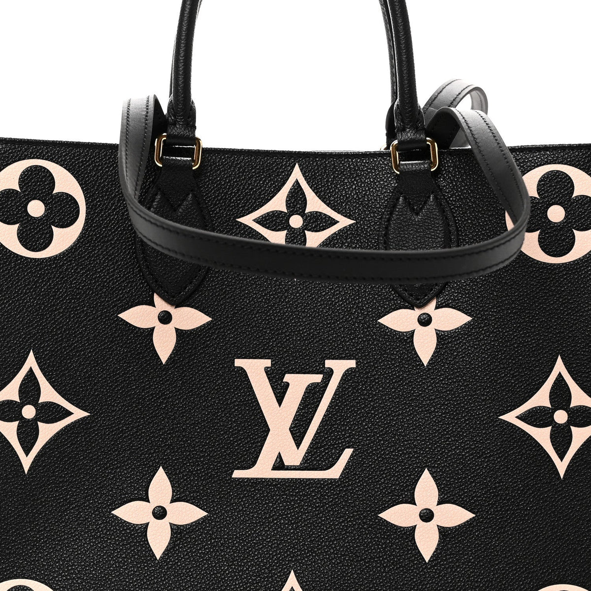 Empreinte Monogram Giant Onthego MM Black Beige