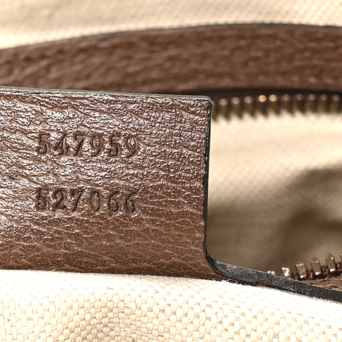 GG Supreme Monogram Textured Dollar Calfskin Web Medium Ophidia Carry-On Duffle Bag Beige Ebony New Acero