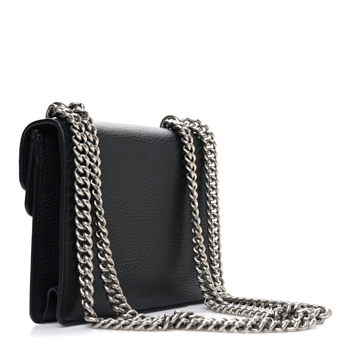 Calfskin Mini Dionysus Shoulder Bag Black