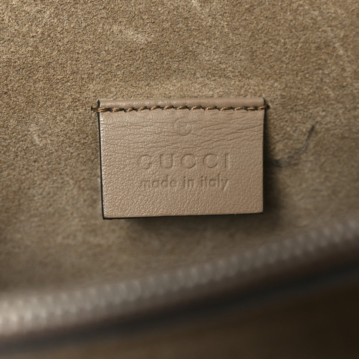 GG Supreme Monogram Small Dionysus Shoulder Bag Taupe