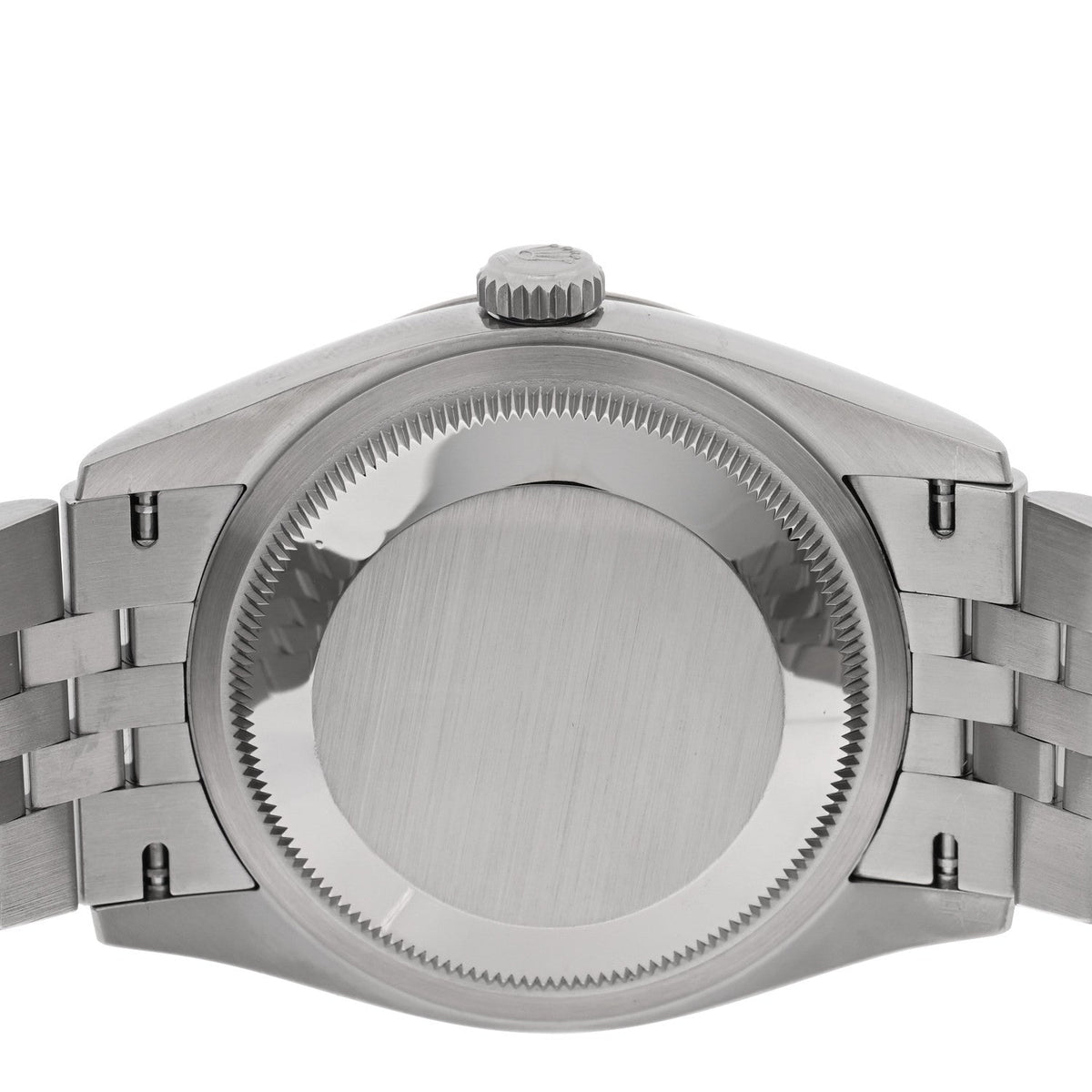 Stainless Steel 18K White Gold Diamond 36mm Oyster Perpetual Datejust Watch Bright Blue 126234
