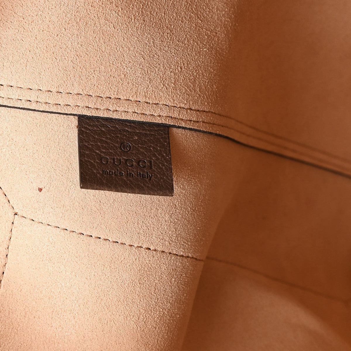 GG Supreme Monogram Web Ophidia Tote Brown