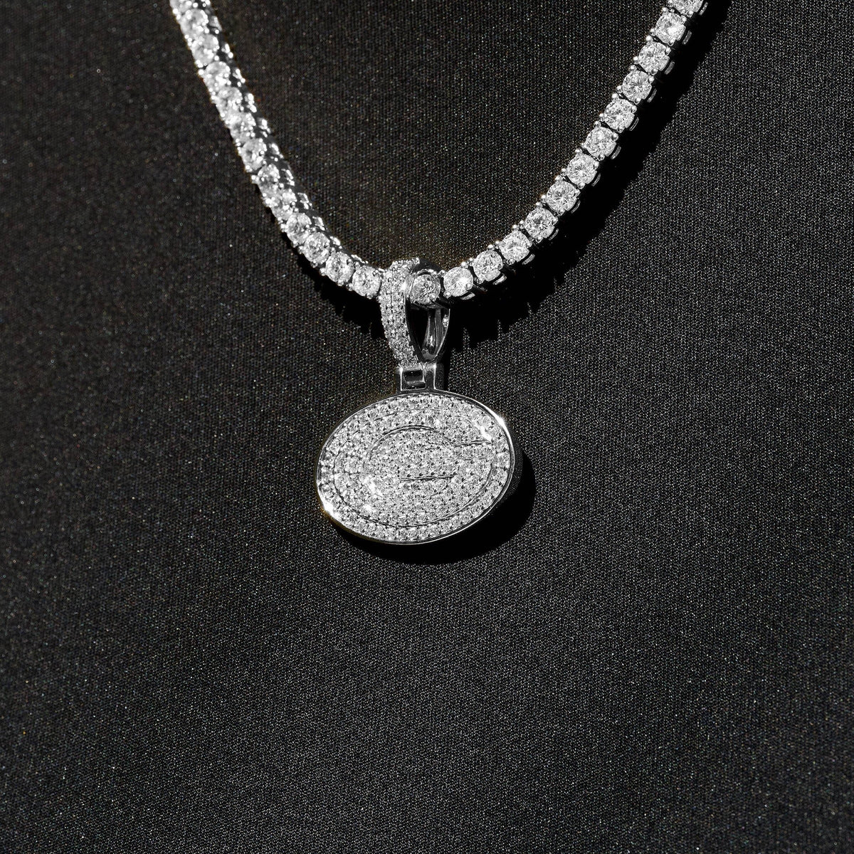 Green Bay Packers Official NFL Micro Logo Pendant in White Gold